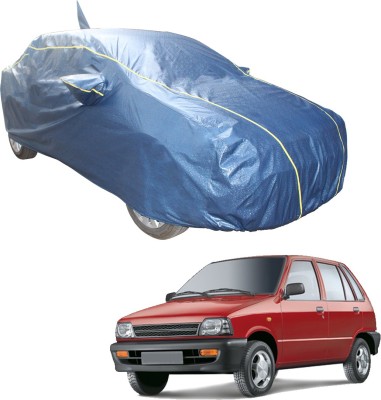 SS Zeeber Car Cover For Maruti 800 DUO AC LPG (With Mirror Pockets)(Blue)