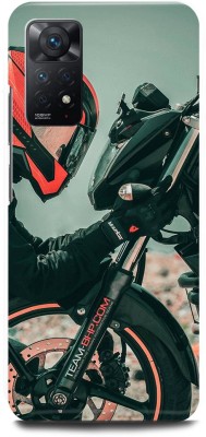 play fast Back Cover for Redmi Note 11 PRO Plus 5G RIDER, BOY, BIKE, KTM, DUKE(Black, Hard Case, Pack of: 1)