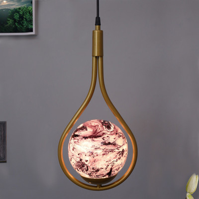 Homesake IH0C758 Pendant Lamp Ceiling Lamp(Brown, Gold)