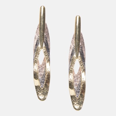MALIFIONNA Stylish Gold Drop Earrings Alloy Drops & Danglers