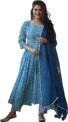 SHRI KRISHNA FABRIC Women Kurta Pant Dupatta Set