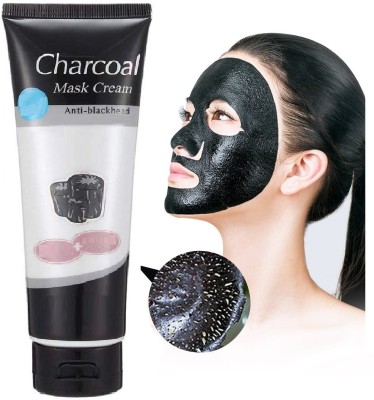 Latixmat Charcoal Peel Off Mask Clean Pores & Remove Blackheads(130 ml)