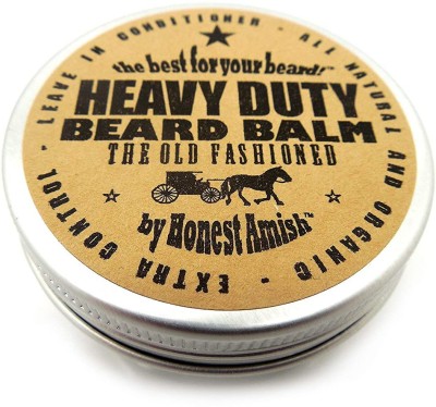 Honest Amish Heavy Duty Beard Balm - 2 Ounce - Beard Conditioner Hair Balm(56.6 g)