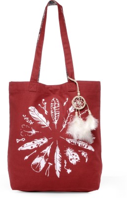 The House of Tara Women Maroon Shoulder Bag