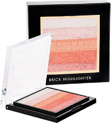 KA-KAIASHA BRICK POWDER HIGHLIGHTER (PACK OF 1 ) Highlighter(MULTICOLOR)