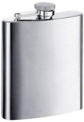 Flipco Hip Flask Alcoholic Drinks Wine Whiskey Holder Jim Beam 10 OZ Stainless Steel Hip Flask(230 ml)