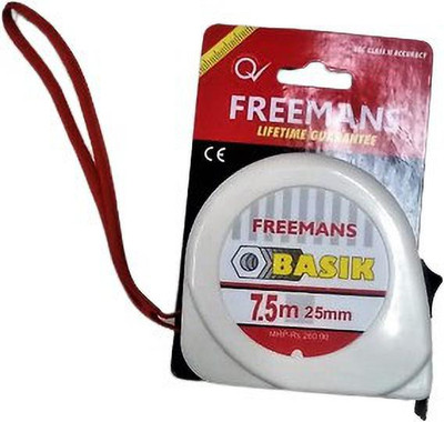 FREEMANS 7.5 Mtr tape basic Measurement Tape(7.5 m)