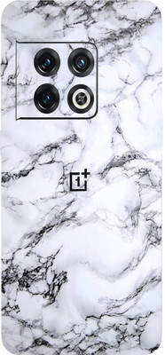 TJ CREATION ONEPLUS 10 PRO 5G Mobile Skin(Ultra Super Creamy White Marble Skin With High Matte Finish.)