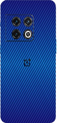 BUGGU OnePlus 10 Pro 5G Mobile Skin(Ultra Super Blue carbon Fiber Skin With High Matte Finish.)