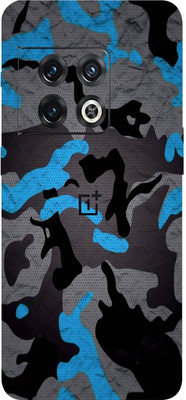 TJ CREATION OnePlus 10pro 5g Mobile Skin(Ultra Super Camouflage Military Blue Skin With High Matte Finish.)