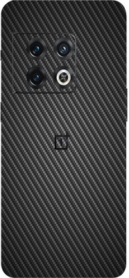 BUGGU OnePlus 10 Pro 5G Mobile Skin(Ultra Super Black carbon Fiber Skin With High Matte Finish.)