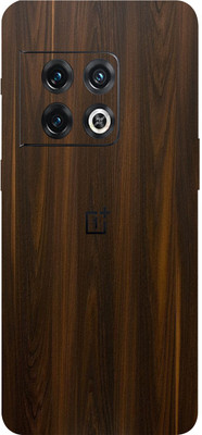 TJ CREATION OnePlus 10pro 5g Mobile Skin(Ultra Super Mahogany Wood Skin With High Matte Finish.)
