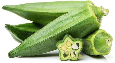 CYBEXIS XL-80 - Okra Bhindi Desi Anamika - (1350 Seeds) Seed(1350 per packet)