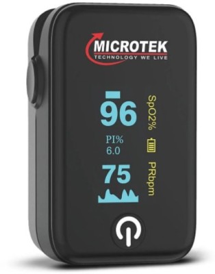 Microtek TX06 Fingertip Pulse Oximeter Pulse Oximeter(Black)