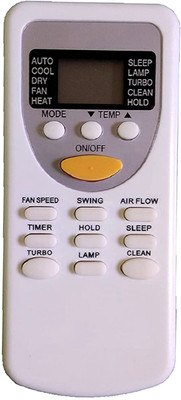 BhalTech 49 AC Compatible for  Micromax AC Remote Controller(White)