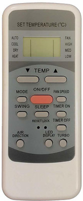 HDF AC Remote Control Compatible For  Split Window AC |HF- 58 Blue Star Remote Controller(White)