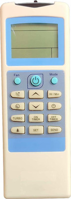 HDF AC Remote Control Compatible for  Split/Window AC HF-61 OND Onida Remote Controller(White)