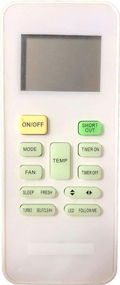 HDF AC Remote Control Compatible for  Split/Window AC |HF-142 Lloyd Remote Controller(White)