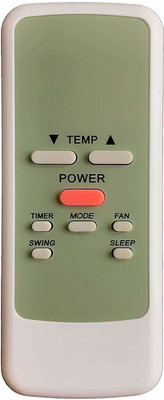 HDF AC Remote Control Compatible for  Split/Window AC HF-0107 Electrolux Remote Controller(White)