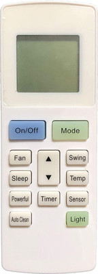HDF AC Remote Control Compatible For  Split AC |HF- 8 O General Remote Controller(White)
