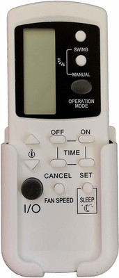 HDF AC Remote Control Compatible For  Split Window AC |HF-39BLUE Blue Star Remote Controller(White & Black)