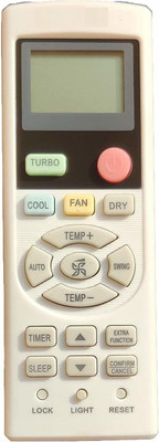 HDF AC Remote Control Compatible for  Split/Window AC HF-131 Haier Remote Controller(White)
