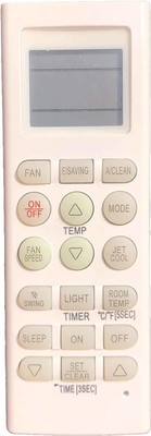 HDF AC Remote Control Compatible For  AC |HF-36 LG Remote Controller(White)