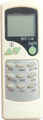 HDF AC Remote Control Compatible For  Split Window AC |HF-7B Voltas Remote Controller(White & Black)