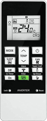 HDF Remote Control Compatible for Hitachi Split AC and Window(Remote No-168D) AC Remote Control Compatible for Hitachi Smart Split AC |HF-160 Hitachi AC Remote-Please Match the Image With your Old Remote Controller(Black)