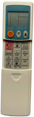 HDF Replacement Remote Control Compatible for Mitsubishi AC (Remote No-56C) AC Remote Control Compatible for  Split/Window AC HF-25 Mitsubishi Remote Controller(White)