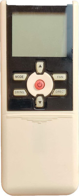 HDF AC Remote Control Compatible for  Split/Window AC HF-55 Voltas & Videocon Remote Controller(Black & White)