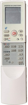 HDF AC Remote Control Compatible for  Split/Window AC |HF-223 Sharp Inverter Remote Controller(White)
