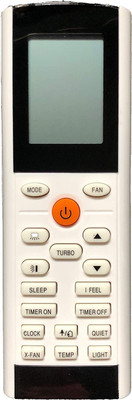 Sugnesh Air Conditioner Remote Compatible For VOLTAS/GREE ac VOLTAS / GREE Remote Controller(White, Black)