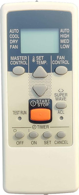 Cezo AC-23W remote for Ogeneral split/window AC AR-JE11 Remote Controller(White)