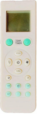 HDF AC Remote Control Compatible for  Split/Window AC HF-0141 Videocon Remote Controller(White)