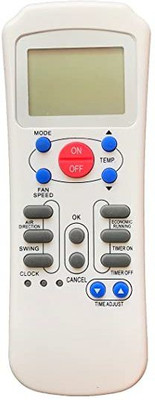 HDF AC Remote Control Compatible For  Carrier Remote Controller(White)