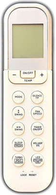 HDF AC Remote Control Compatible for  Split/Window AC HF-0160 Midea Remote Controller(White)