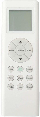 HDF AC Remote Control Compatible For  Split AC |HF- 91 Blue Star Remote Controller(White)