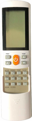 HDF AC Remote Control Compatible for  Split AC |HF-198 Blue Star Remote Controller(White)
