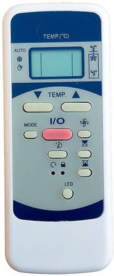 HDF AC Remote Control Compatible for  Split/Window AC HF-0258 Videocon Remote Controller(White)