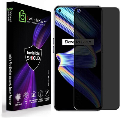 iWishKart Edge To Edge Tempered Glass for Realme X7 Max(Pack of 1)