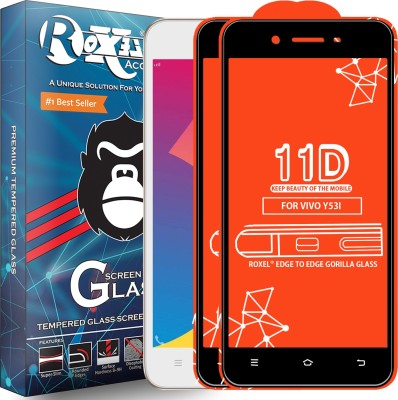 Roxel Edge To Edge Tempered Glass for VIVO Y53(Pack of 2)