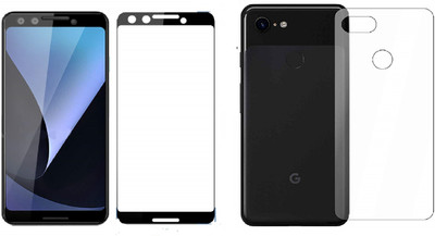 VOSKI Front and Back Tempered Glass for Google Pixel 3(Pack of 2)