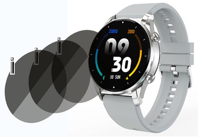 XAZE Screen Guard for Fire-Boltt Thunder Smartwatch(Pack of 3)