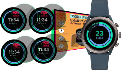 daffin Screen Guard for Fossil Sport(Pack of 4)