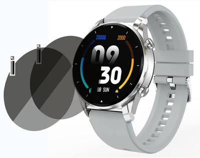 XAZE Screen Guard for Fire-Boltt Thunder Smartwatch(Pack of 2)