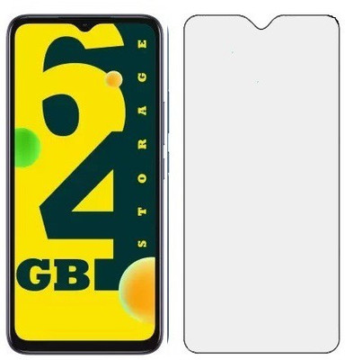 AARERED Tempered Glass Guard for Infinix Smart 6(Pack of 1)