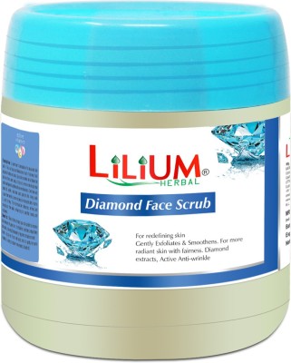 LILIUM Diamond Gently Exfoliates & Smoothens Face Scrub 500ml Scrub(500 ml)