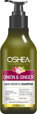 OSHEA Onion & Ginger Hair Growth Shampoo Enriched with Onion Bulb Ginger Extract(300 ml)