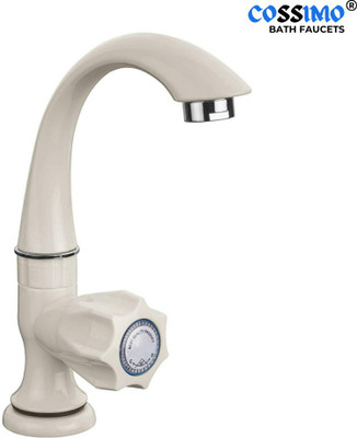 COSSIMO Pvc Plastic Swan Neck Tap for Washbasin - Set of 1 Spout Faucet(Wall Mount Installation Type)